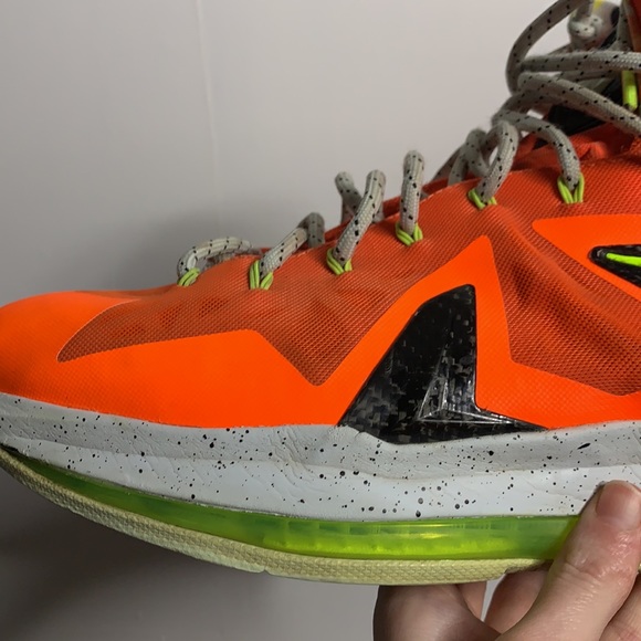 Nike Lebron PS Elite Bright Crimson Size 12 - Picture 3 of 16